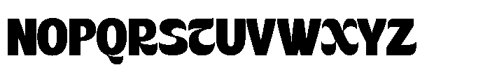 Bigmod Regular Font UPPERCASE
