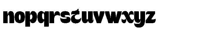 Bigmod Regular Font LOWERCASE