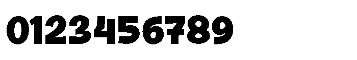 Bigmoster Bold Font OTHER CHARS
