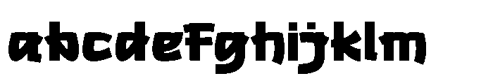 Bigmoster Bold FONT