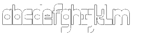 Bigose Outline FONT