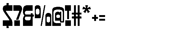 Bigose Regular Font OTHER CHARS