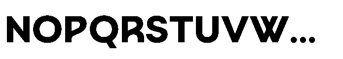 Bigota Bold Font UPPERCASE