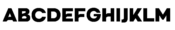 Bigota Extra Bold Font UPPERCASE