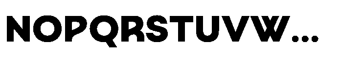 Bigota Extra Bold Font UPPERCASE