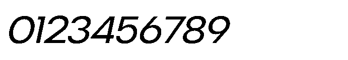Bigota Italic Font OTHER CHARS