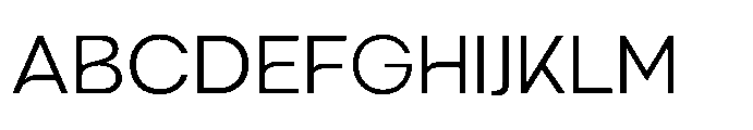 Bigota Light Font UPPERCASE