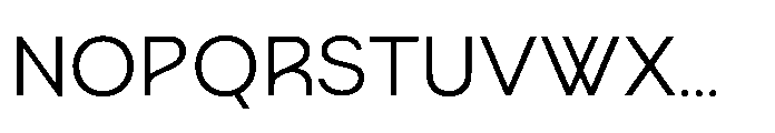 Bigota Light Font UPPERCASE