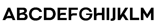Bigota Semi Bold Font UPPERCASE