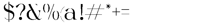 Bigpen Regular Font OTHER CHARS