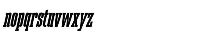 Bigplace Roman Font LOWERCASE