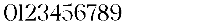 Bigra Font OTHER CHARS