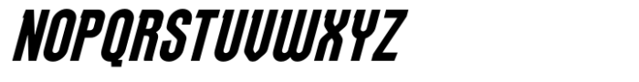 Bigrode Italic Font UPPERCASE
