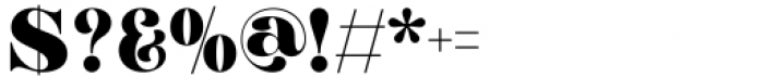 Bigroki Regular Font OTHER CHARS