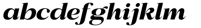Bigsmile Serif Family Italic Extra Bold FONT