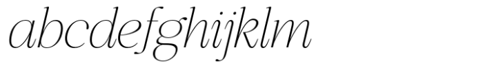 Bigsmile Serif Family Italic Thin FONT