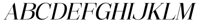 Bigsmile Serif Family Italic Font UPPERCASE