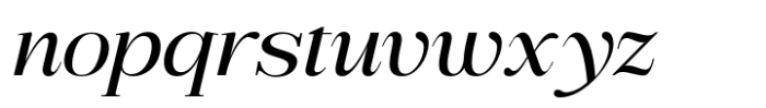 Bigsmile Serif Family Italic Font LOWERCASE
