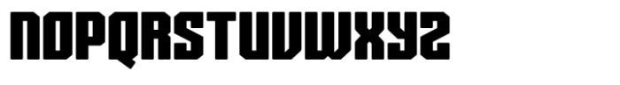 Bigstand Regular Font UPPERCASE