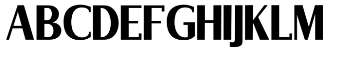 Bigther Regular Font UPPERCASE