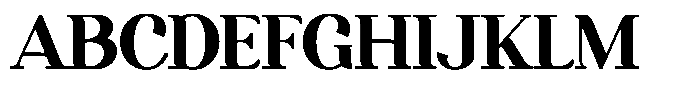 Bigtimun Font UPPERCASE