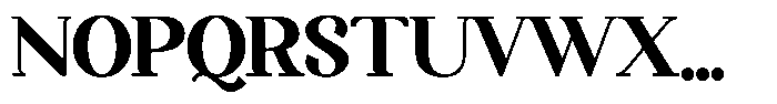 Bigtimun Font UPPERCASE
