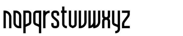Bigus Regular Font LOWERCASE