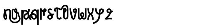 Bihun Font LOWERCASE