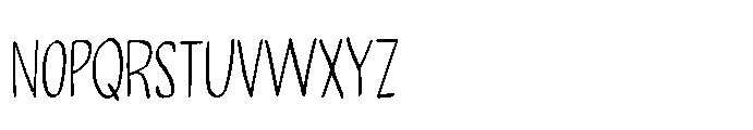 Bikepacker Regular Font LOWERCASE