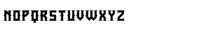 Biker Legion Regular Font LOWERCASE