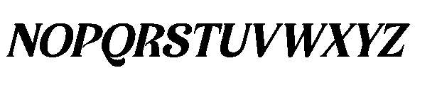 Bikers Italic Italic Font UPPERCASE