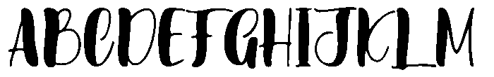 Biketank Font UPPERCASE