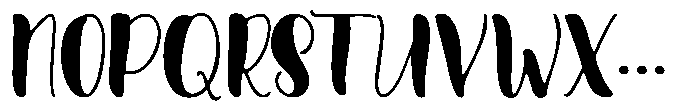 Biketank Font UPPERCASE
