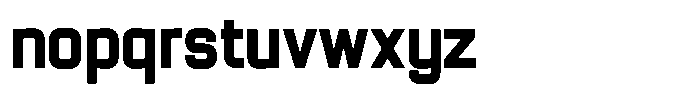 Bilaiyoba Black Font LOWERCASE