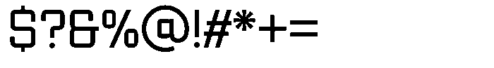 Bilaiyoba Medium Font OTHER CHARS