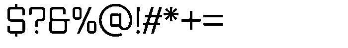 Bilaiyoba Regular Font OTHER CHARS