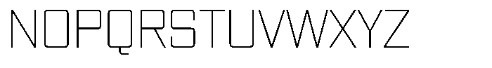 Bilaiyoba Thin Font UPPERCASE
