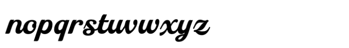 Bilany Script Font LOWERCASE
