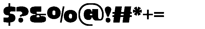 Bileko Font OTHER CHARS