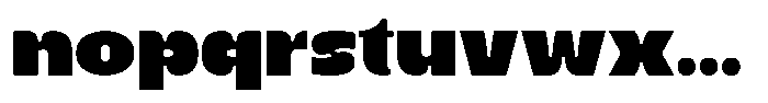 Bileko Font LOWERCASE