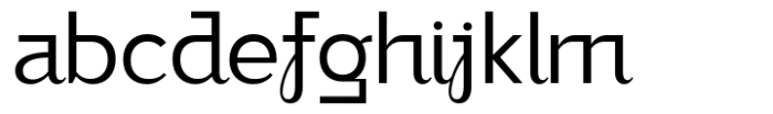 Bilgraf Light Font LOWERCASE