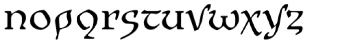 Bilibin Regular Font LOWERCASE