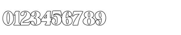 Billion Laughter Outline Font OTHER CHARS