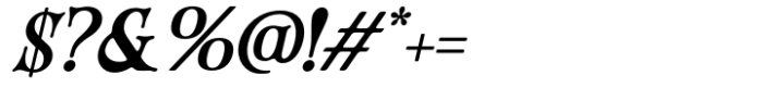 Billion Stage Italic Font OTHER CHARS