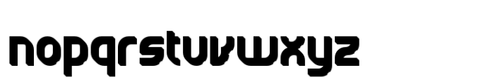 Billund Side Fill Font LOWERCASE
