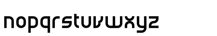 Billund Top Fill Font LOWERCASE