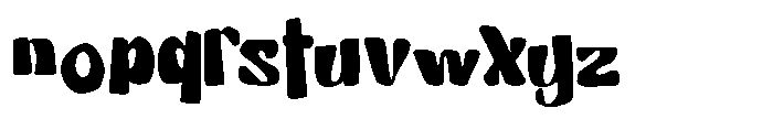 Billy Muffin Font LOWERCASE
