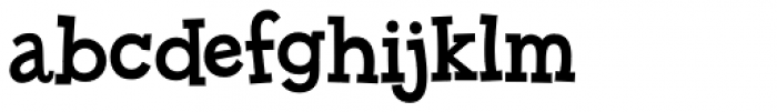 Billy Serif Font LOWERCASE