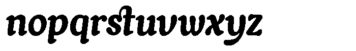 Billyand Font LOWERCASE