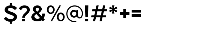 Bilmond Extra Bold Font OTHER CHARS